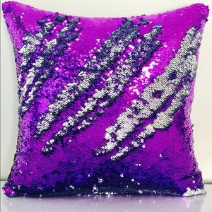 Mermaid sequins pillow case 24 x 24 inches
